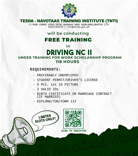 tesda navotaas training institute photos|𝐓𝐄𝐒𝐃𝐀 .
